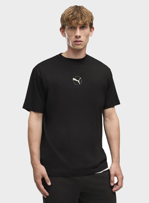 T-SHIRT SPORT RELAX, 01 BLK, medium