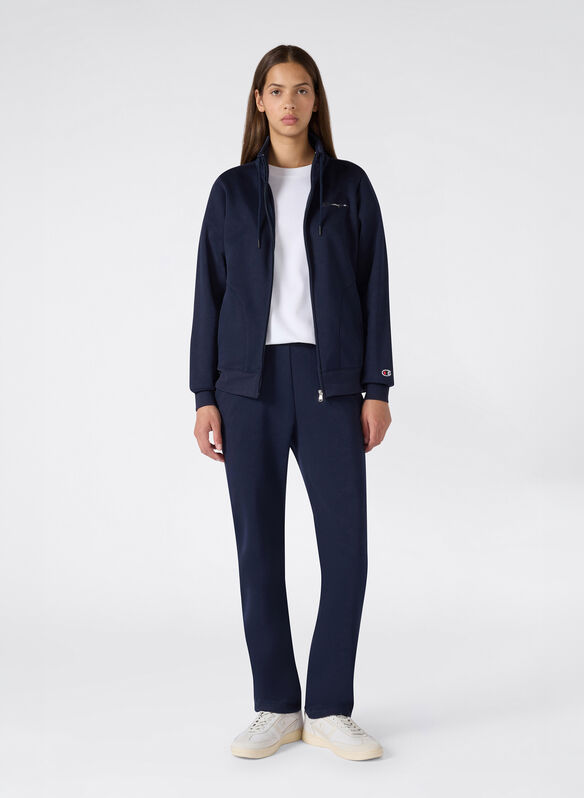 TUTA FULL ZIP INSERTO SATEN, BS501 NVY, medium