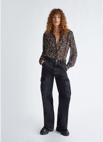 CAMICIA CON STAMPA CUORI, Q9836 BLKRED, small