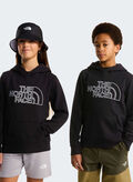 FELPA DREW PEAK LIGHT HOODIE RAGAZZO, - BLK, thumb