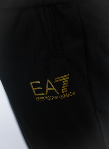 TUTA POLY FULL ZIP MICRO LOGO, 0208 BLKGOLD, small