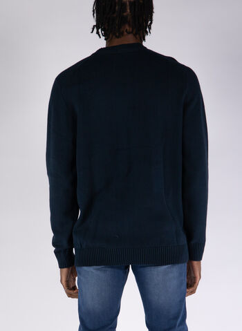 MAGLIONE COTONE GIROCOLLO, , small