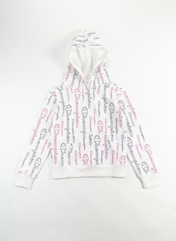 FELPA CON CAPPUCIO AMERICAN CLASSIC RAGAZZA, , large