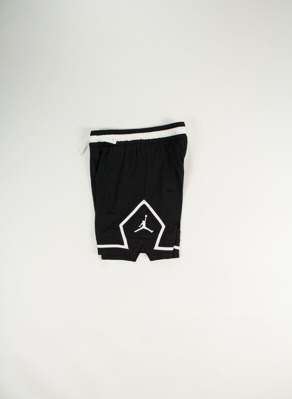 SHORTS JORDAN DIAMOND 23 RAGAZZO, BLK, medium