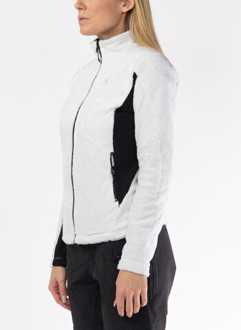 FELPA IN PILE POLAR STYLE, 00 WHTBLK, small