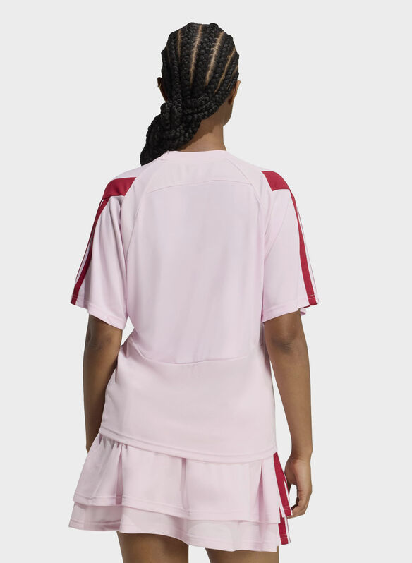 T-SHIRT FASHION, - PINKBORDO, medium