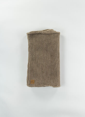 SCIARPA MAGLIA, CAPPUCCINO, small