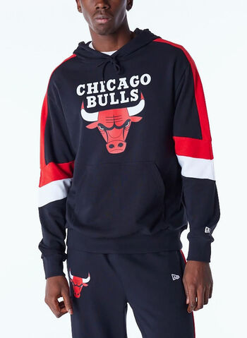 FELPA HOODIE CHICAGO BULLS, BLK, small