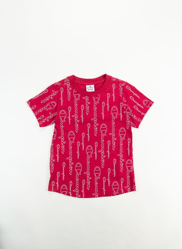 T-SHIRT ALL OVER RAGAZZA, RL025RED, medium