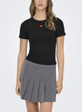 T-SHIRT ONLELVA, BLACK, thumb