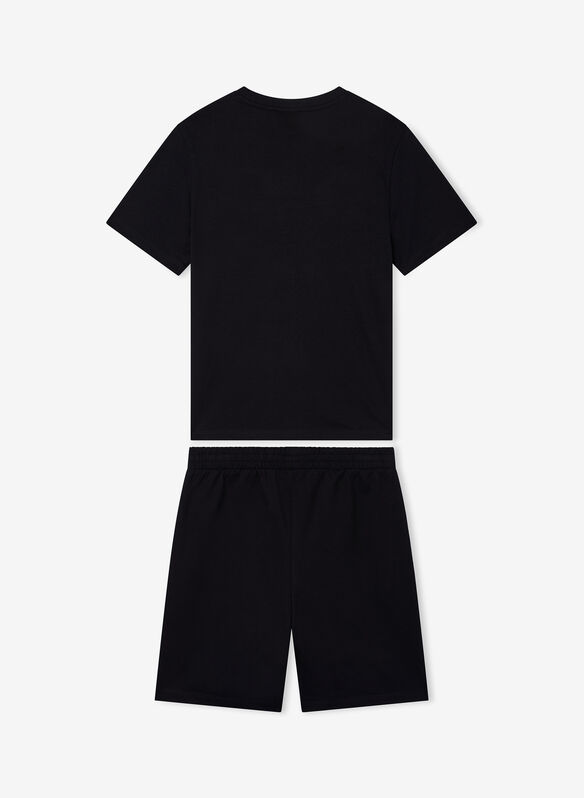 COMPLETINO T-SHIRT+SHORT VISIBILITY, UC001 BLK, medium