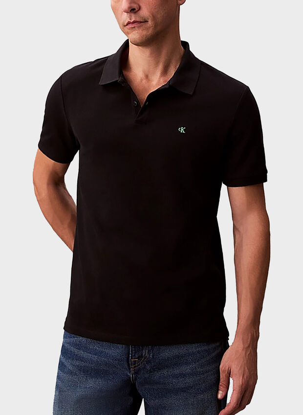 POLO PIQUET, UB1 BLK, large