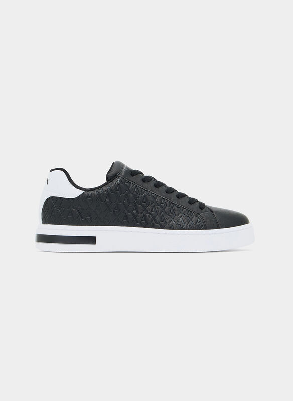 SCARPA LONDON SAFFIANO, MC011 BLKWHT, medium