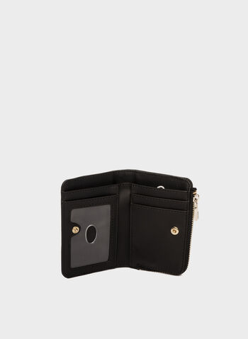 PORTAFOGLIO LAUREL CON STAMPA ALL OVER, CLO BLK, small