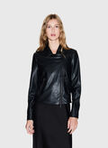 GIACCA IN ECOPELLE COATING, UC001 BLK, thumb