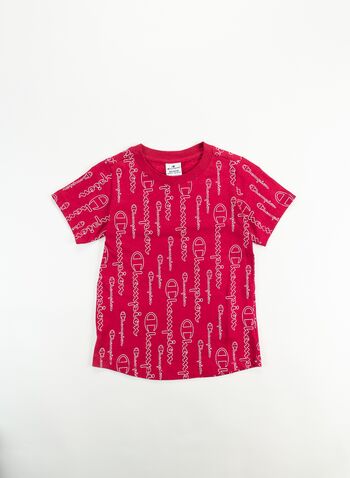T-SHIRT ALL OVER RAGAZZA, RL025RED, small