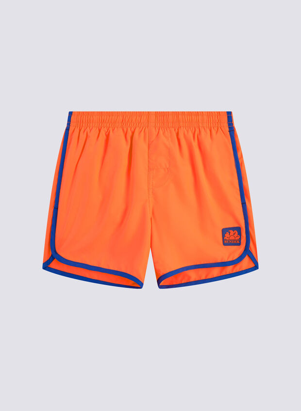 COSTUME BOXER BEACH JESPER RAGAZZO, 04704 ORANGE FLUO, large