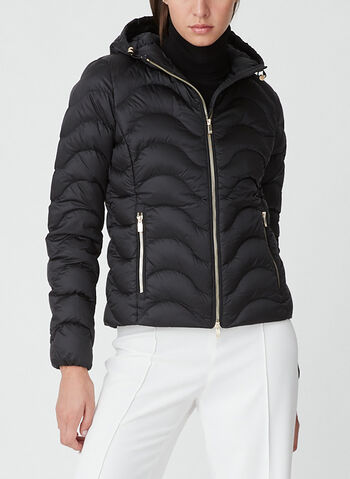 PIUMINO WANDA CON CAPPUCCIO, 201XXP ASPHALT, small