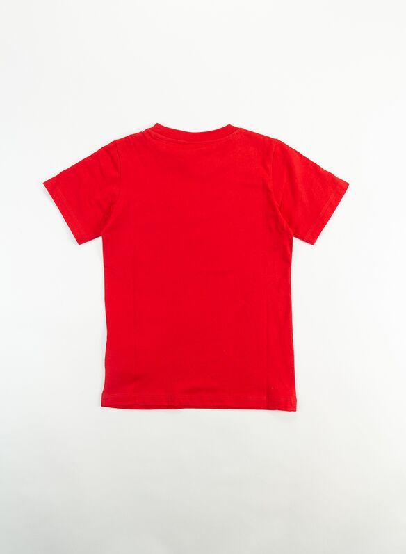T-SHIRT BIG LOGO RAGAZZA, RS032RED, medium