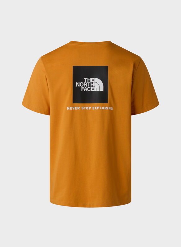 T-SHIRT STAMPA POSTERIORE, - ORANGE, medium