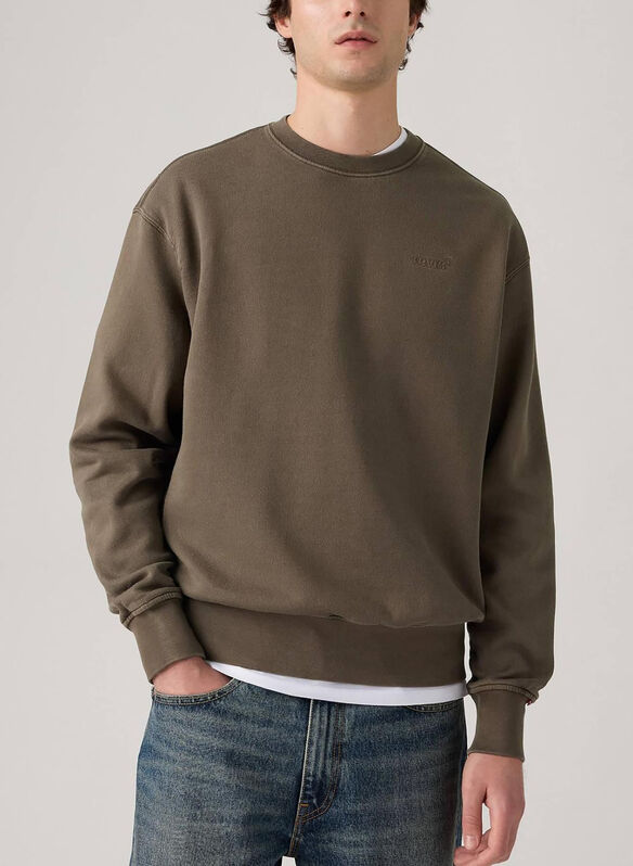 FELPA GIROCOLLO, 0034 MORO, medium