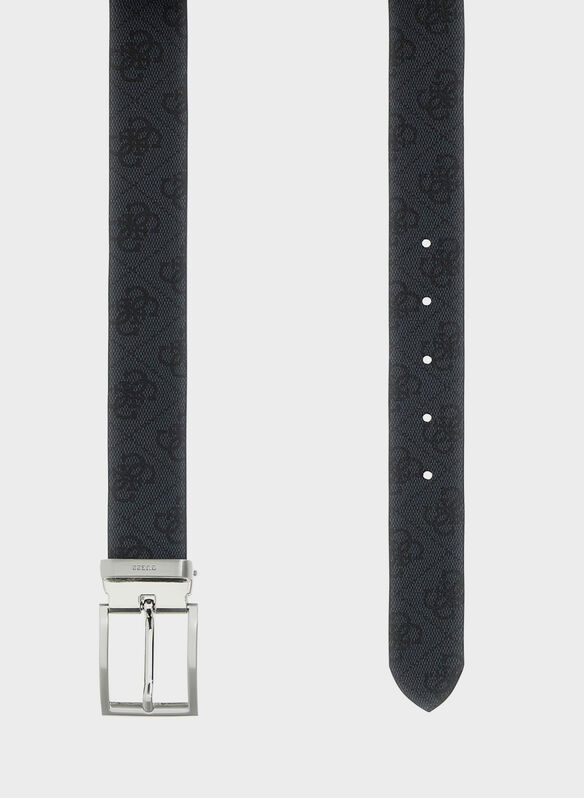 CINTURA BUCAREST 4G LOGO, BLA BLK, medium