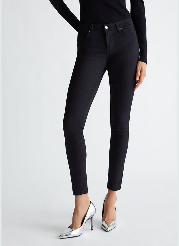 PANTALONE BOTTOM UP A VITA ALTA, 93921 NVY, large