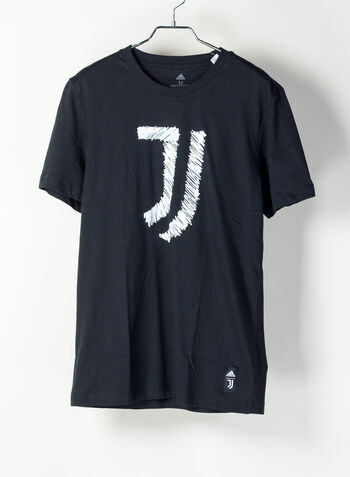 T-SHIRT DNA GRAPHIC JUVENTUS, BLK, small
