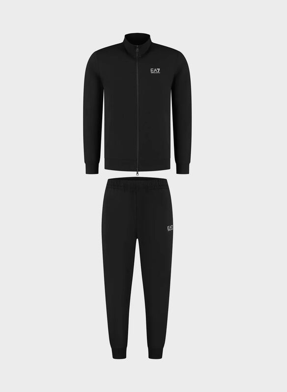 TUTA CORE FULL ZIP MICRO LOGO, 1200 BLK, medium