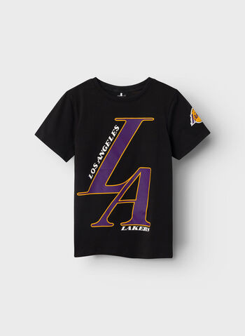 T-SHIRT MIAMI HEAT NBA RAGAZZO, BLACK, small