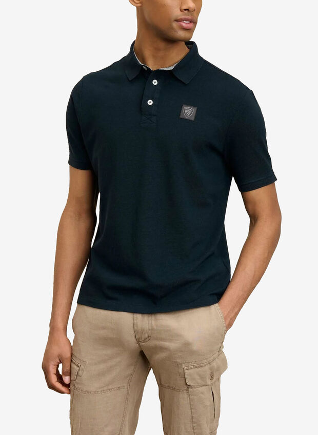 POLO PIQUET ALBAN, 888 NVY, large