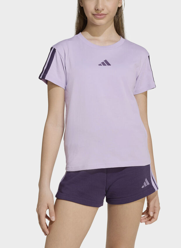T-SHIRT ESSENTIALS RAGAZZA, LILLA, large