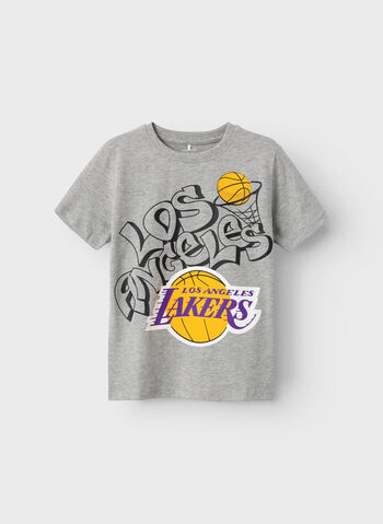 T-SHIRT JAC LAKERS, GREY MELANGE, small