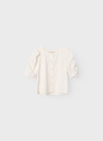 CAMICIA BESSA RAGAZZA, JET STREAM WHT, small