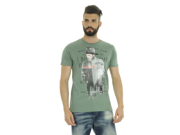 T-SHIRT MAN BARBA , SALVIA, large