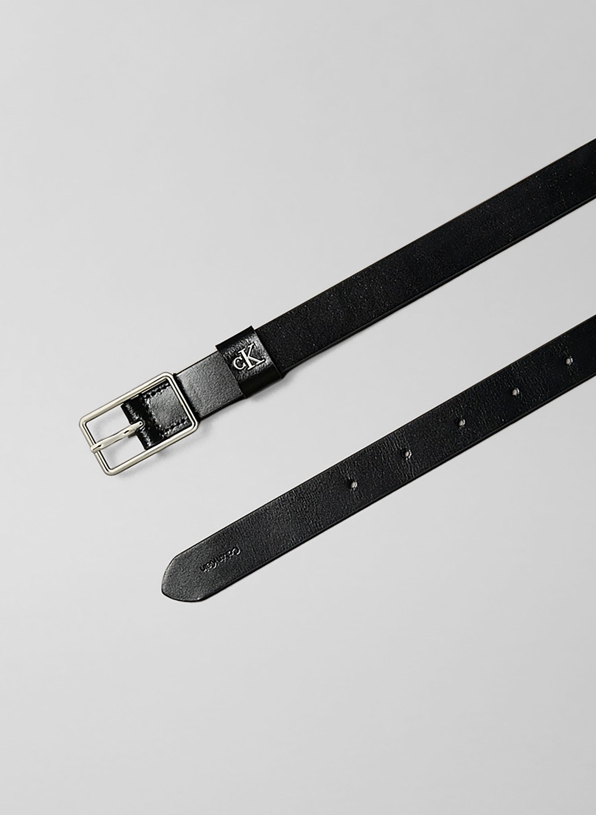 Cintura Con Fibbia Rettangolare Con Rivetto Con Monogramma