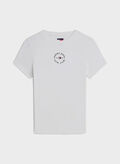 T-SHIRT RIBBED, YBL WHT, thumb