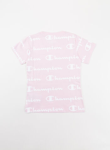 T-SHIRT ALL OVER RAGAZZA, PL030PINK, small