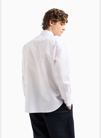 CAMICIA A MANICHE LUNGHE, 1100 WHT, small