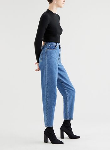 JEANS HIGH LOOSE TAPERED, 0004MEDIUM, small