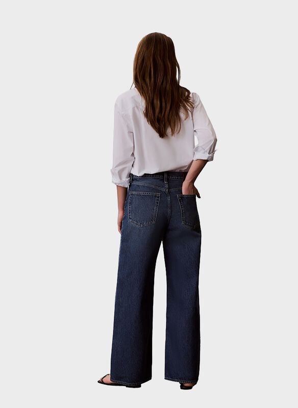 JEANS THE WIDE LEG, SD3 DENIM, medium