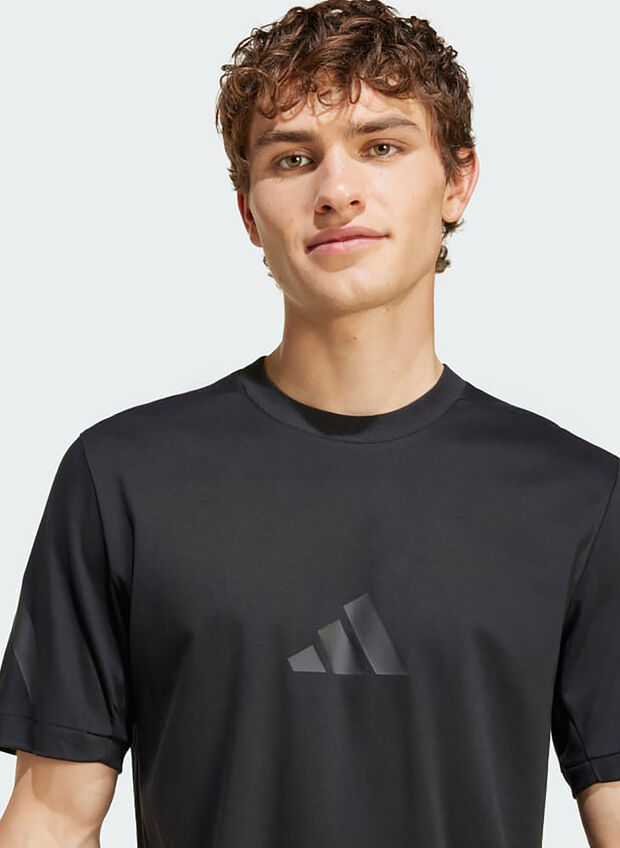 T-SHIRT ADIDAS ZNE, BLK, large