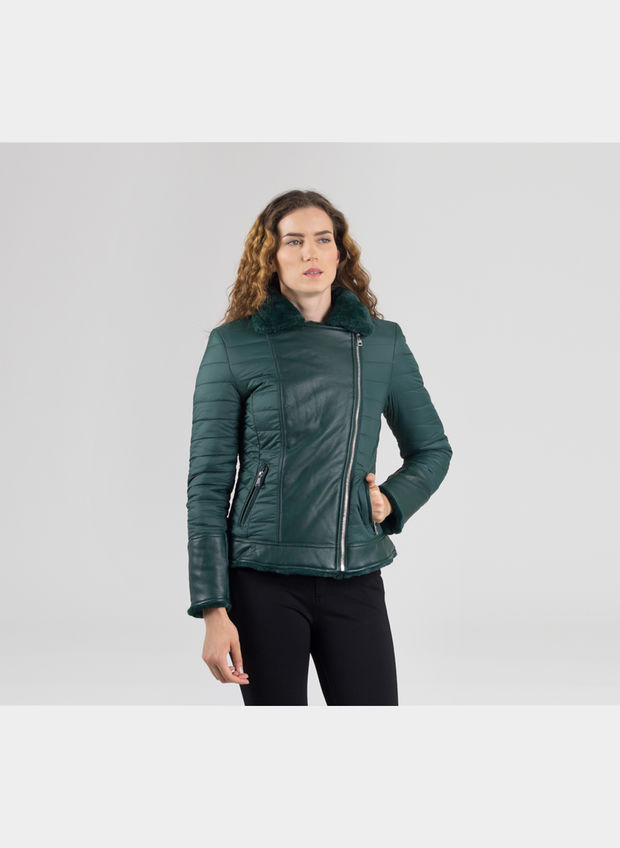 PELLICCIA ECO REVERSE ECOPELLE , G882BOTTIGLIA, large