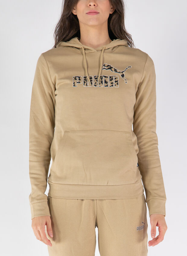 FELPA ESSENTIALS LOGO ANIMAL, 84 SAND, large