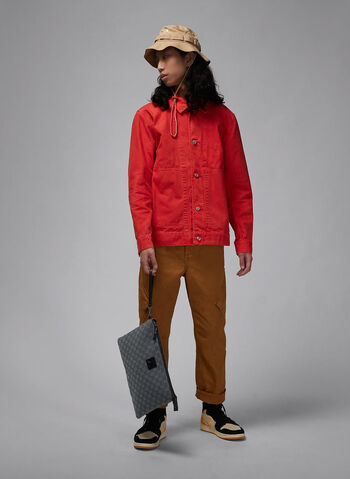 POCHETTE MONOGRAM JORDAN UNISEX, G9Q DARK SMOKE, small