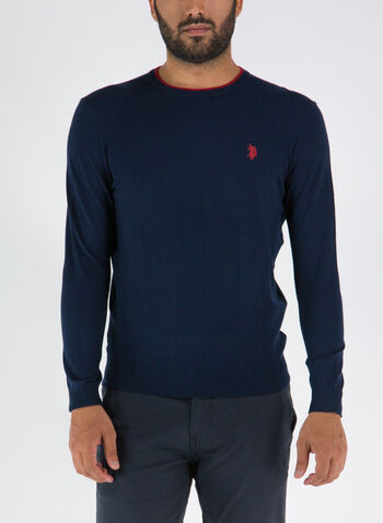 MAGLIONE GIROCOLLO ALF, 179 NVY, small