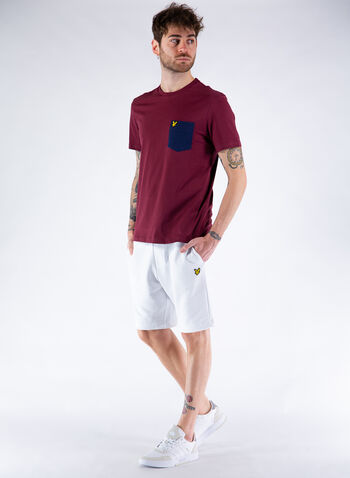 T-SHIRT TASCHINO CONTRASTO, MERLOTNVY, small