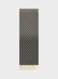 SCIARPA LOGATA VISCOSA, BML BLK, thumb