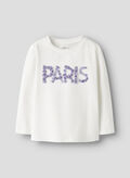 T-SHIRT NAGINO BAMBINA, CLOUD DANCER, thumb