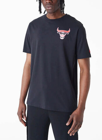 T-SHIRT NBA CHICAGO BULLS, BLK, small